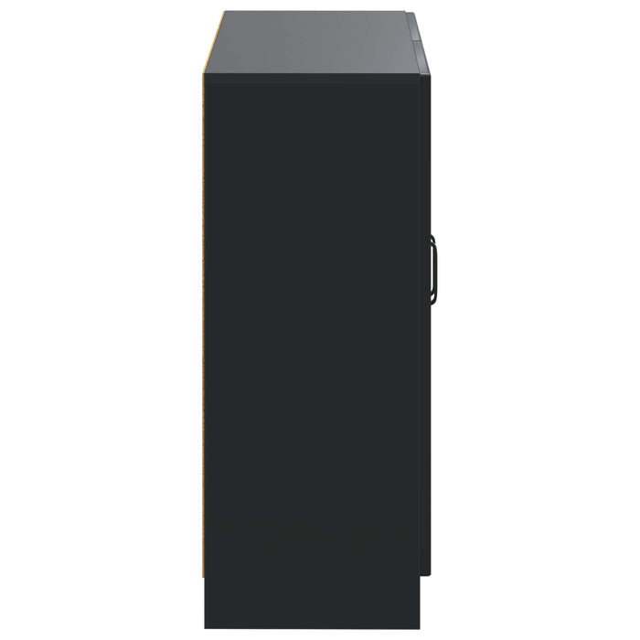 Dulap de Depozitare pentru Baie UTRECHT Negru 59,5 x 31 x 77 cm WALTI