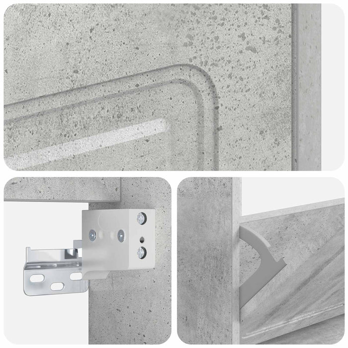 Dulap pentru pantofi montat pe perete UTRECHT 71 x 17 x 43 cm WALTI