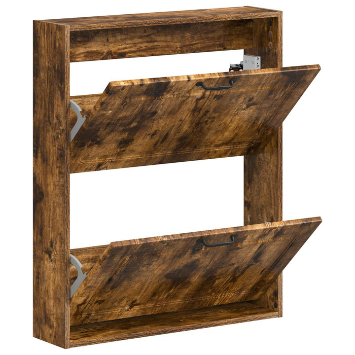 Dulap pentru pantofi montat pe perete UTRECHT 71 x 17 x 86 cm WALTI