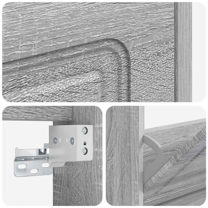 Dulap pentru pantofi montat pe perete UTRECHT 71 x 17 x 86 cm WALTI