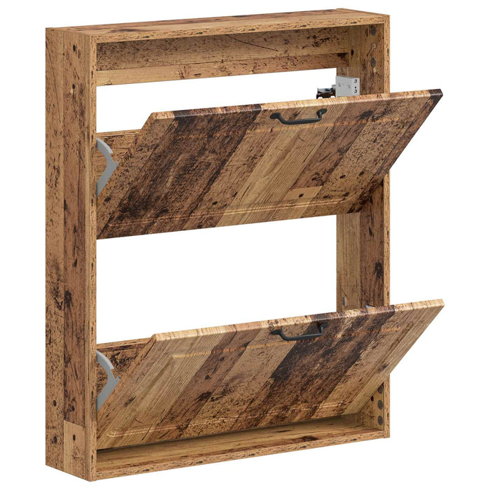 Dulap pentru pantofi montat pe perete UTRECHT 71 x 17 x 86 cm WALTI