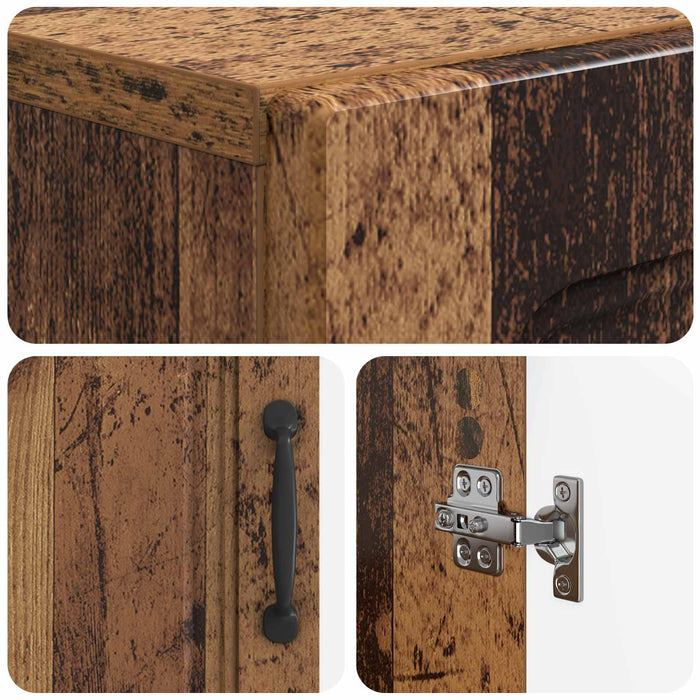 Dulap pentru pantofi UTRECHT 59,5 x 39,5 x 87 cm Lemn prelucrat WALTI