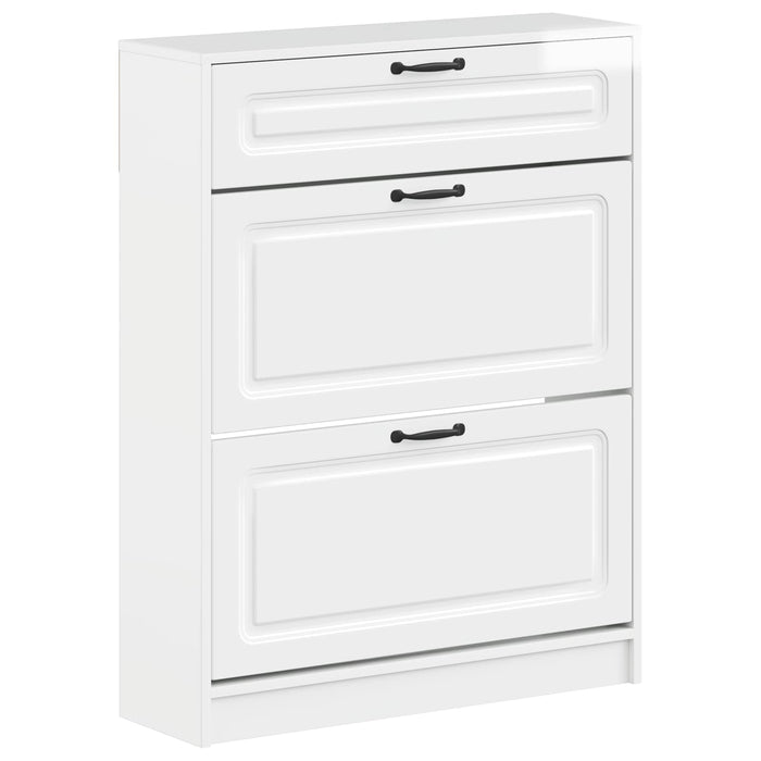 Dulap pentru pantofi UTRECHT 78 x 24 x 100 cm Lemn prelucrat WALTI