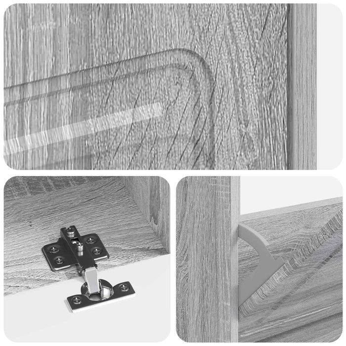 Dulap pentru pantofi UTRECHT 78 x 24 x 100 cm Lemn prelucrat WALTI