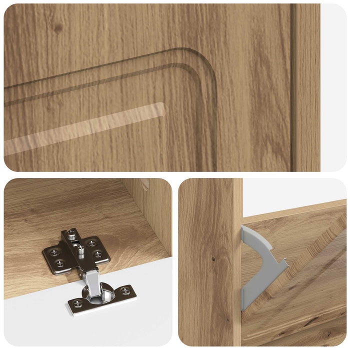 Dulap pentru pantofi UTRECHT 78 x 24 x 100 cm Lemn prelucrat WALTI