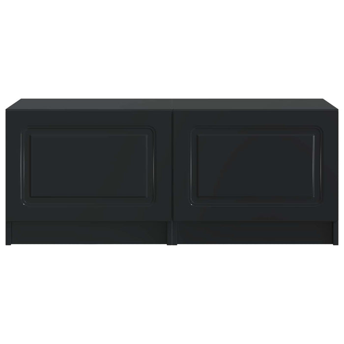 Cabinet TV Negru Lemn prelucrat WALTI