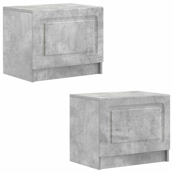 Cabinet TV Gri Beton Lemn prelucrat WALTI