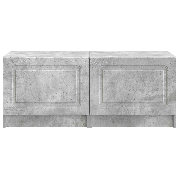 Cabinet TV Gri Beton Lemn prelucrat WALTI