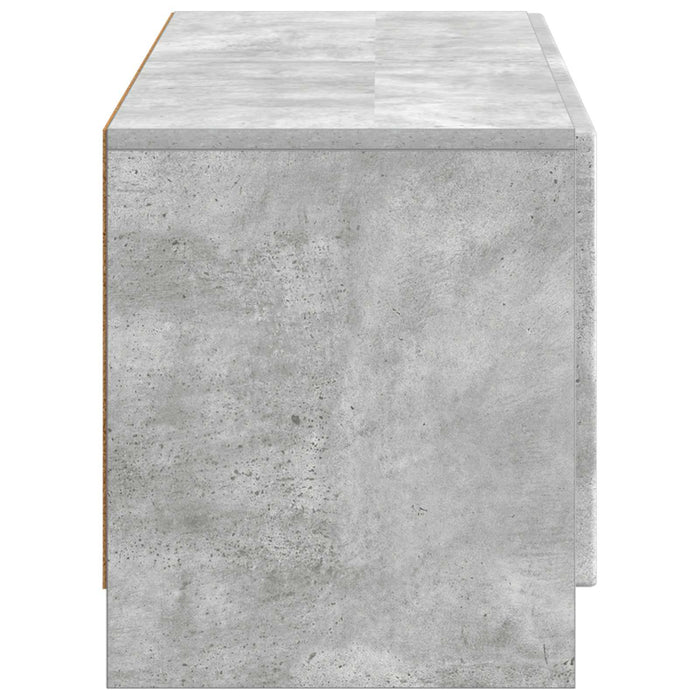 Cabinet TV Gri Beton Lemn prelucrat WALTI