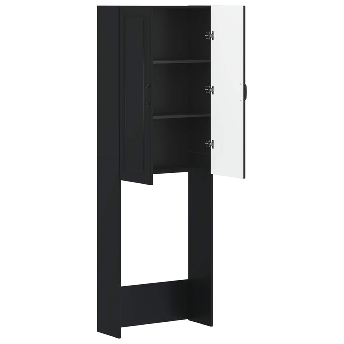 Dulap pentru toaletă UTRECHT Negru 66 x 25,5 x 190 cm WALTI
