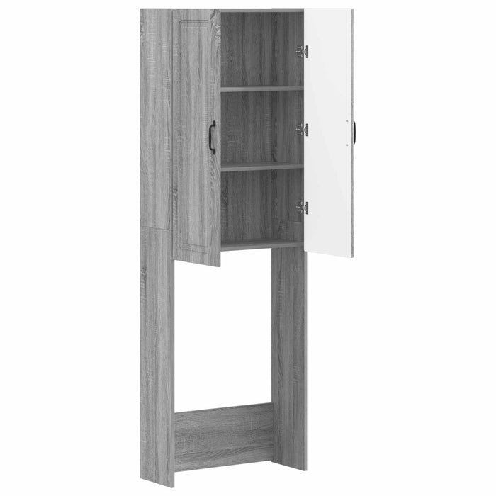 Dulap pentru toaletă UTRECHT Sonoma gri 66 x 25,5 x 190 cm WALTI