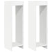 Suport pentru plante 2 pcs Alb 30 x 30 x 100 cm Lemn prelucrat - WALTI WALTI