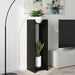 Suport pentru plante cu raft Stejar Negru 30 x 30 x 100 cm - WALTI WALTI