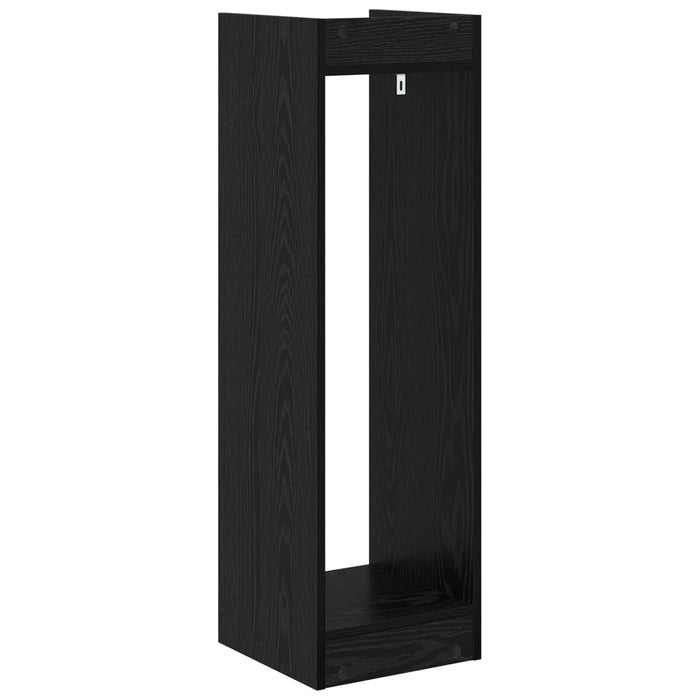 Suport pentru plante cu raft Stejar Negru 30 x 30 x 100 cm - WALTI WALTI