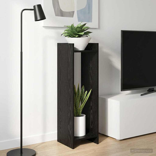 Suport pentru plante 2 pcs Stejar Negru 30 x 30 x 100 cm - WALTI WALTI