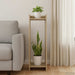 Suport pentru plante cu raft Stejar Sonoma 30 x 30 x 100 cm - WALTI WALTI