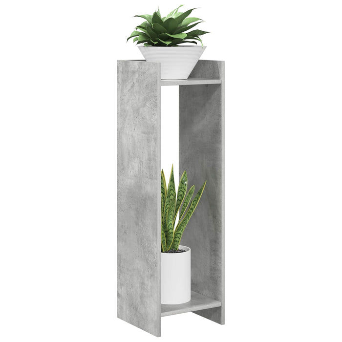 Suport pentru plante Gri Beton 30 x 30 x 100 cm Lemn prelucrat - WALTI WALTI