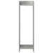 Suport pentru plante cu raft 2 pcs Gri Beton 30 x 30 x 100 cm - WALTI WALTI