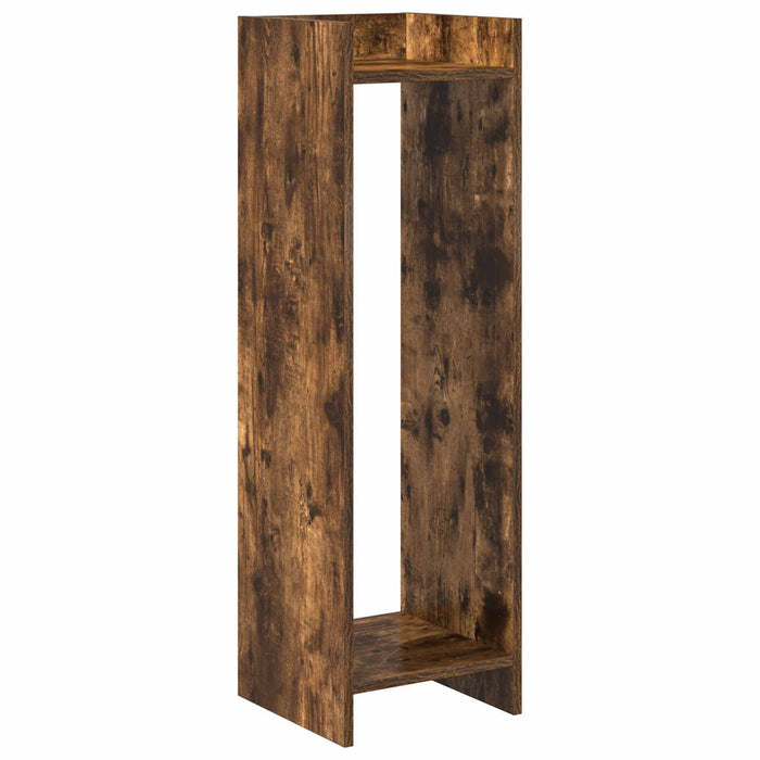 Suport pentru plante cu raft Stejar Afumat 30 x 30 x 100 cm - WALTI WALTI