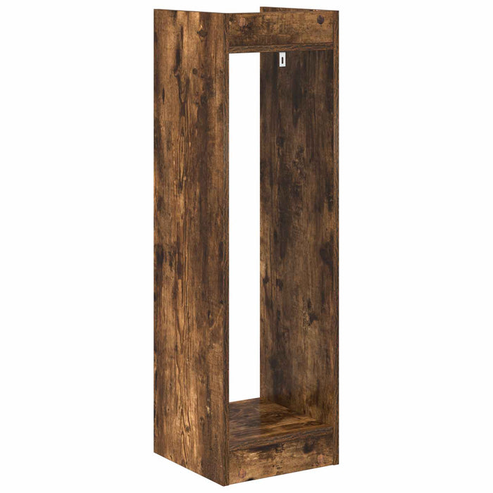 Suport pentru plante cu raft Stejar Afumat 30 x 30 x 100 cm - WALTI WALTI