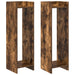 Suport pentru plante 2 pcs Stejar Afumat 30 x 30 x 100 cm - WALTI WALTI