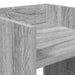 Suport pentru plante Sonoma gri 30 x 30 x 100 cm Lemn prelucrat - WALTI WALTI