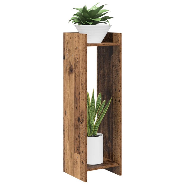 Suport pentru plante Lemn vechi 30 x 30 x 100 cm Lemn prelucrat - WALTI WALTI