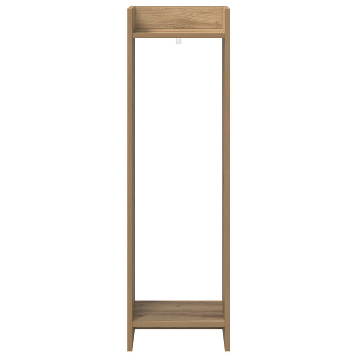 Suport pentru plante cu raft Stejar Artizanal 30 x 30 x 100 cm - WALTI WALTI