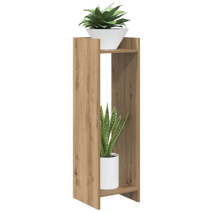Suport pentru plante 2 pcs Stejar Artizanal 30 x 30 x 100 cm - WALTI WALTI