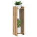 Suport pentru plante 2 pcs Stejar Artizanal 30 x 30 x 100 cm - WALTI WALTI
