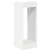 Suport pentru plante cu raft Alb 30 x 30 x 80 cm Lemn prelucrat - WALTI WALTI