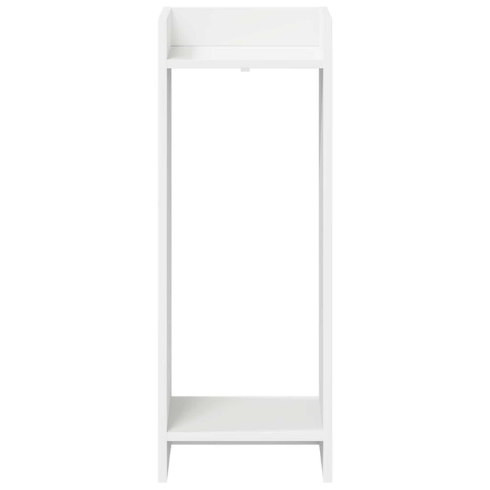 Suport pentru plante 2 pcs Alb 30 x 30 x 80 cm Lemn prelucrat - WALTI WALTI