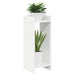 Suport pentru plante 2 pcs Alb 30 x 30 x 80 cm Lemn prelucrat - WALTI WALTI