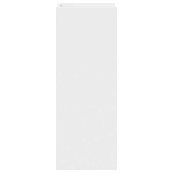 Suport pentru plante 2 pcs Alb 30 x 30 x 80 cm Lemn prelucrat - WALTI WALTI