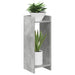 Suport pentru plante Gri Beton 30 x 30 x 80 cm Lemn prelucrat - WALTI WALTI