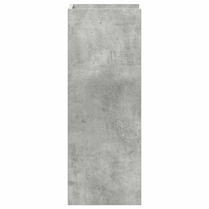 Suport pentru plante Gri Beton 30 x 30 x 80 cm Lemn prelucrat - WALTI WALTI