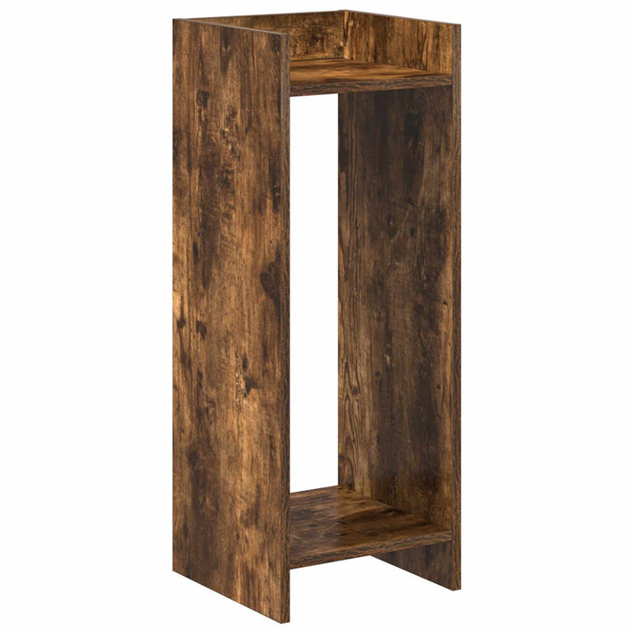 Suport pentru plante cu raft Stejar Afumat 30 x 30 x 80 cm - WALTI WALTI