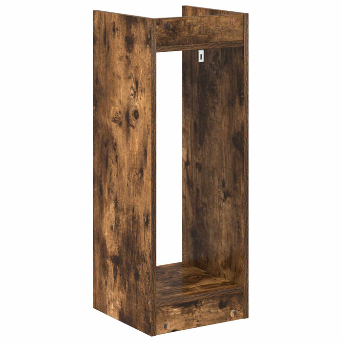 Suport pentru plante cu raft Stejar Afumat 30 x 30 x 80 cm - WALTI WALTI