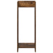 Suport pentru plante cu raft Stejar Afumat 30 x 30 x 80 cm - WALTI WALTI
