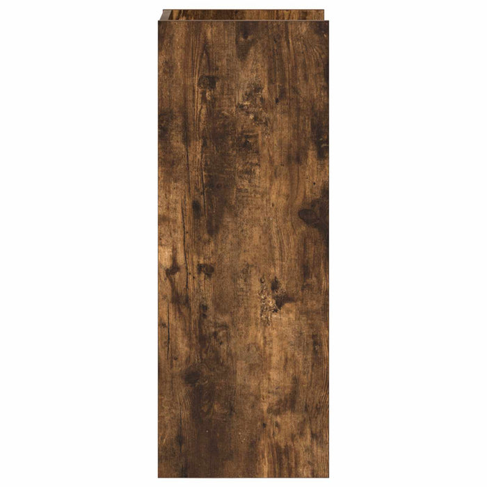 Suport pentru plante 2 pcs Stejar Afumat 30 x 30 x 80 cm - WALTI WALTI