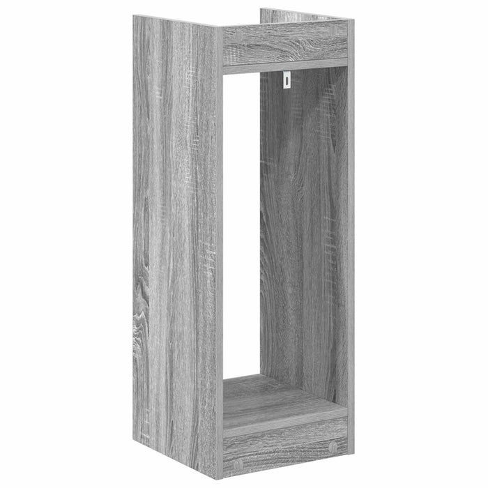 Suport pentru plante cu raft 2 pcs Sonoma gri 30 x 30 x 80 cm - WALTI WALTI