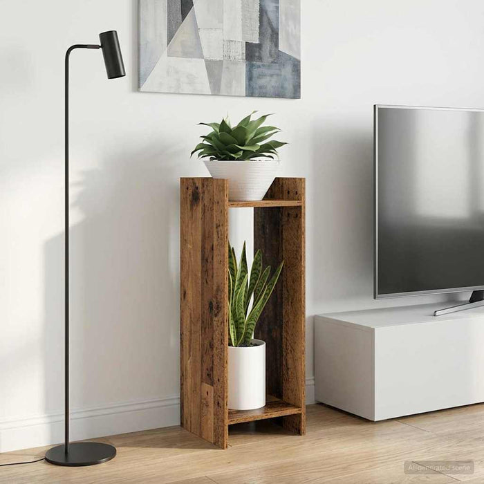 Suport pentru plante Lemn vechi 30 x 30 x 80 cm Lemn prelucrat - WALTI WALTI