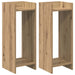 Suport pentru plante 2 pcs Stejar Artizanal 30 x 30 x 80 cm - WALTI WALTI