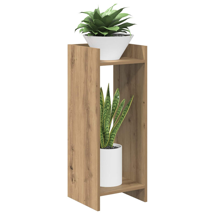 Suport pentru plante 2 pcs Stejar Artizanal 30 x 30 x 80 cm - WALTI WALTI