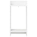Suport pentru plante cu raft Alb 30 x 30 x 60 cm Lemn prelucrat - WALTI WALTI