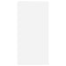 Suport pentru plante cu raft Alb 30 x 30 x 60 cm Lemn prelucrat - WALTI WALTI