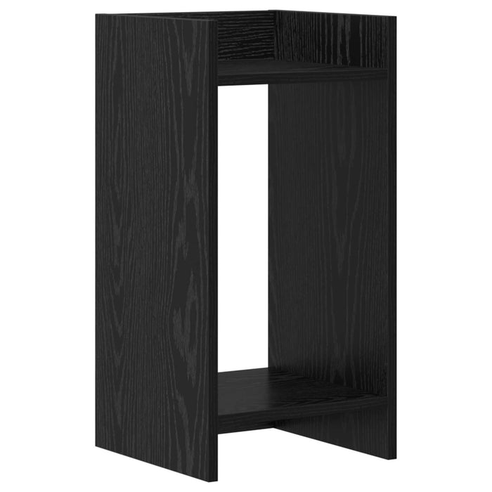 Suport pentru plante cu raft Stejar Negru 30 x 30 x 60 cm - WALTI WALTI