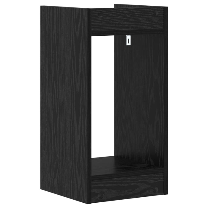 Suport pentru plante cu raft Stejar Negru 30 x 30 x 60 cm - WALTI WALTI