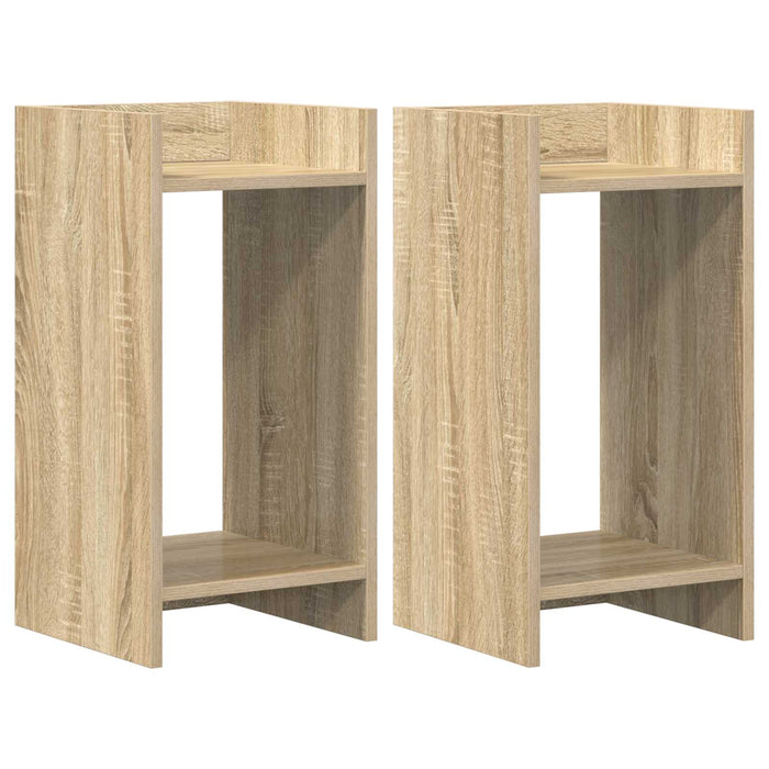 Suport pentru plante 2 pcs Stejar Sonoma 30 x 30 x 60 cm - WALTI WALTI