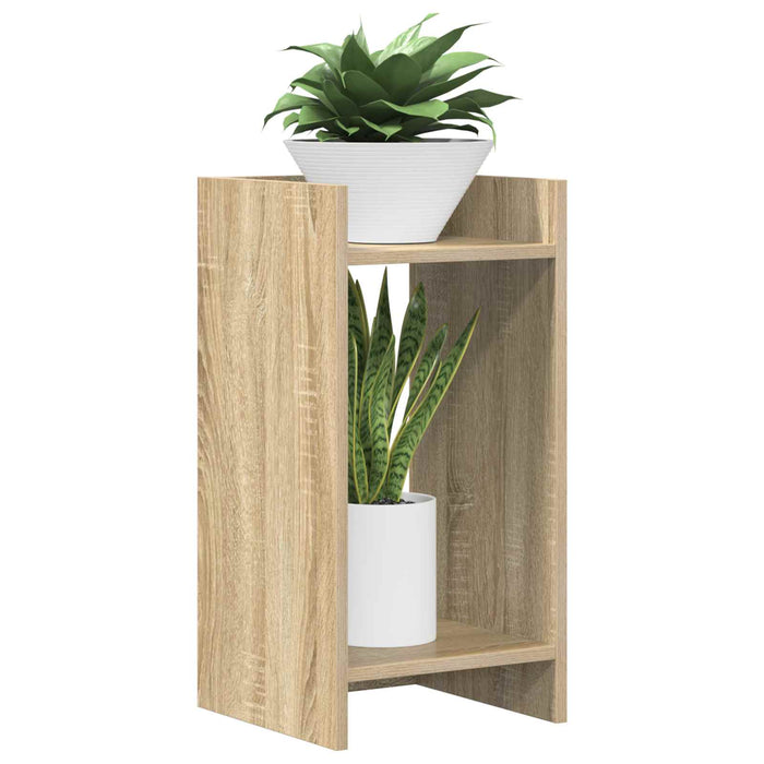 Suport pentru plante 2 pcs Stejar Sonoma 30 x 30 x 60 cm - WALTI WALTI